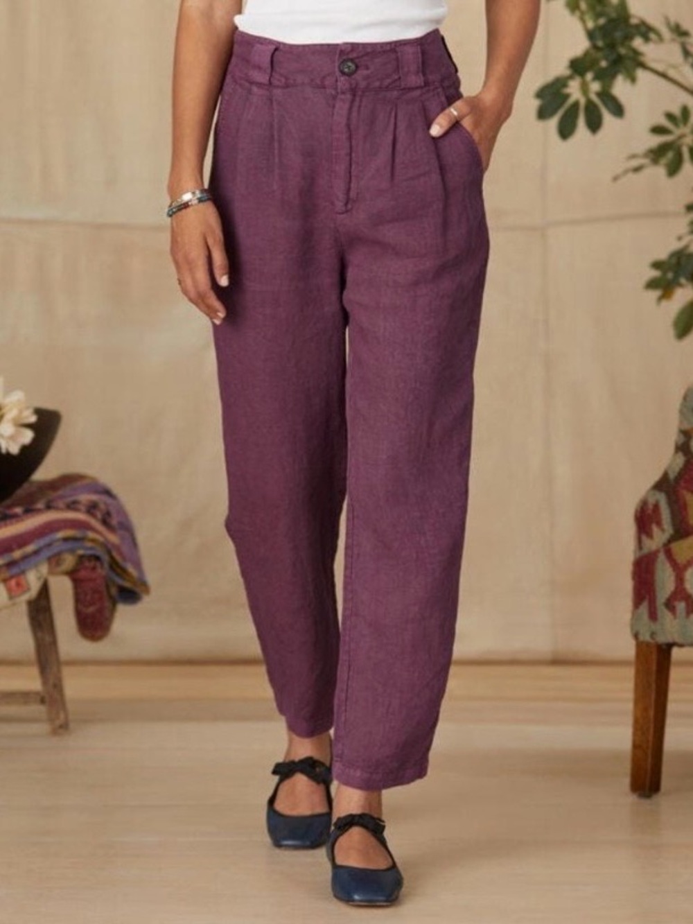 Sundance Adelaide Linen Pants